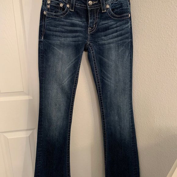 Miss Me Boot Cut Jeans 27 - Picture 2 of 5